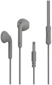 Resim Anka Cep Realme Note 60 İle Uyumlu ER06 3.5mm Renkli Kulaklık Gri, ZR-ER06-92 