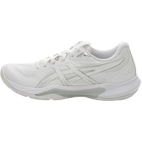 Resim Asics 1072A118-100 Gel-Tactıc 13 Kadın Spor Ayakkabı Beyaz 