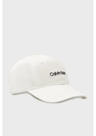 Resim Calvin Klein Bayan Şapka Lv04f5003g Yaf Beyaz Beyaz 