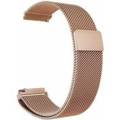 Resim Teleplus Nubia Red Magic Watch Kordon Hasır Metal Örgülü Krd01 22mm 
