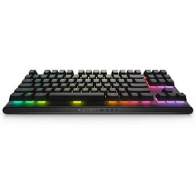 Resim Dell Alienware AW420K RGB Cherry MX Red Switch Kablolu Mekanik Gaming Klavye 