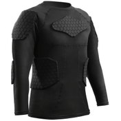 Resim Fochsia Erkekler İçin Siyah Xxxl Motosiklet Termal İçlik Uzun Kollu Nem Çekici Kompresyon Tişört 
