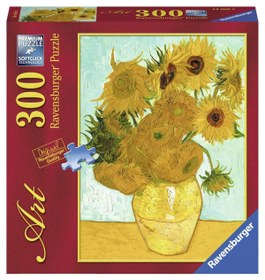 Resim Ravensburger 300 Parça Puzzle Van Gogh Ayçiçekleri 140060 