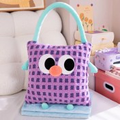 Resim Zhuque Dopamin Yastık Yorgan Çift Amaçlı Ikisi Bir Arada Araba Ofis Şekerleme Battaniyesi Sevimli Yastık Kanepe Yastığı (Yurt Dışından) 