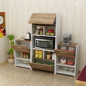 Resim Jardin Çok Amaçlı Dolap Kod-122 Çeviz Beyaz 