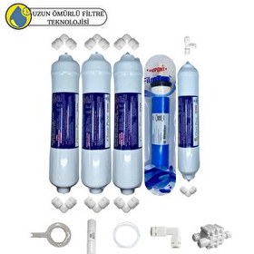 Resim Swun chyan Kapalı Kasa Su Arıtma Cihazlarına Sertifikalı 5'li Filmtec Dupon Mebran 