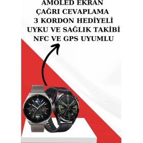 Resim Esplendor Kablosuz Bluetooth Kulaklık ve Kordon Hediyeli Akıllı Saat Nabız Ölçer Uzun Pi - URN3856-1182 