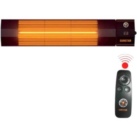 Resim Sunstar Halojen Soba Infrared Isıtıcı Kumandalı 1800W 