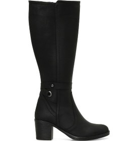 Resim Butigo 24k-1032 4pr Siyah Kadın Topuklu Çizme 000000000101924974 Siyah 