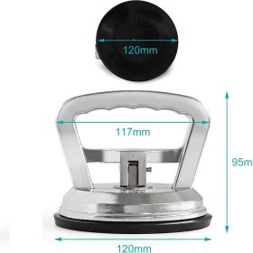 Resim Tekli Vantuz Cam Vantusu Vakumlu Cam Fayans Ahşap Tutucu Taşıma Araba Kaporta Göcük Çektirme Plastik 