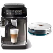 Resim Philips XU2000/22-EP3347/90 Robot Süpürge Ve Tam Otomatik Espresso Makinesi 