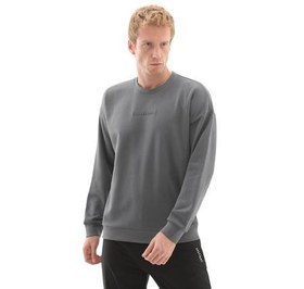 Resim Skechers M Essential Crewneck Erkek Sweatshirt Gri 