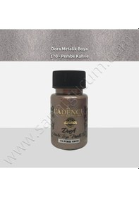 Resim Cadence Dora Simli Metalik Boya 50 Ml. 170 Pembe Kahve 