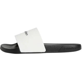 Resim Calvin Klein ESS SLIDE MONOBRAND Beyaz Erkek Terlik 