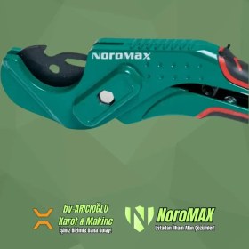 Resim Noromax Nr-32 20MM-25MM Tek Darbe Plastik Boru Kesme Makası 