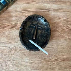 Resim Sessiz Surat Dekoratif Küllük | Bakır Rengi | Döküm Seramik Tozu | El Boyaması 