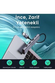 Resim Ugreen Type-C USB 3.0 4 Port USB Hub Çoklayıcı 