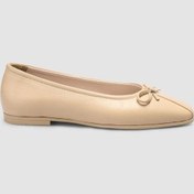 Resim %100 Hakiki Deri Vizon Kadın Babet VIZON 