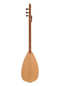 Resim Telli Çalgı Yapım Kısa Sap 39 Tekne Oyma Dut Profesyonel Bağlama 