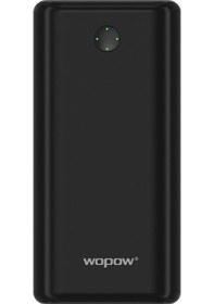 Resim Leezsing Wopow Wp02 20000mah Çift Usb Taşınabilir Şarj Cihazı, Hızlı Şarj Ve Led Gösterge, Siyah 