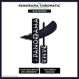 Resim Loreal Paris Panorama Chromatic Maskara Blue Suede - Gratis 