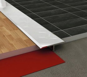 Resim Alüminyum Parke Geçiş Kapı Eşiği T profil 90 Cm 