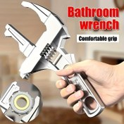Resim 6-68mm Evrensel Tamir El Aletleri Büyük Açık Uçlu Boru Pense Somun Anahtarları Ayarlanabilir Anahtarlar Banyo Onarım Araçları 