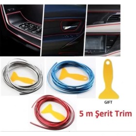 Resim Ponna Araba Dekorasyon 5 Metre Şerit Trim 