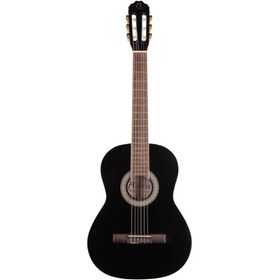 Resim Almira Mg917-jr-bk 3/4 Klasik Gitar - Siyah (eğitim - Küçük Boy) | 3/4 Gövde Ölçüsü, Çocuk Ergonomisine Uygun Sap Yapısı, Parlak Siyah Cila | Uyum: 8-12 Yaş Arası Öğrenciler 