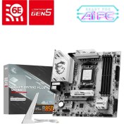 Resim Msı MB B850M Gamıng Plus WIFI6E Am5 Ddr5 8200MHZ(OC) HDMI Dp 2x M.2 USB 10GBS 2.5g Lan Wı-Fı 6e Matx 