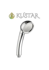 Resim Kustar 2 Adet Krom Tasarruflu Banyo Duş Başlığı Tazyikli El Duşu Az Su İle Yüksek Basınç Paslanmaz Panel Gri 