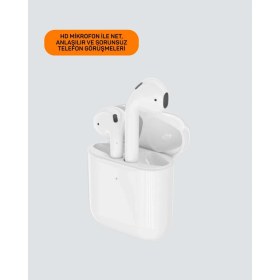Resim Northcity Gürültü Önleyici Bluetooth Kulaklık - iPhone Tüm Modellerle Uyumlu Stereo Kulaklık 