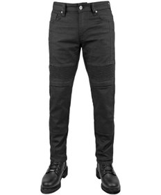 Resim The Biker Jeans TheBikerJeans Black Iron Flexi V4 Korumalı Motosiklet Kot Pantolonu Erkek 