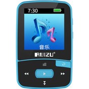 Resim Reedark Mavi 8gb Bluetooth Müzik Çalar - Öğrenci Spor Kosu İçin Mp3 Mp4 Çalar 