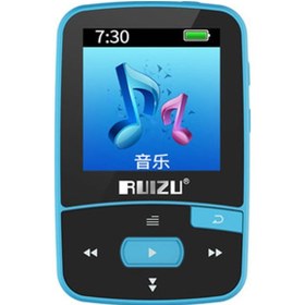 Resim Reedark Mavi 8gb Bluetooth Müzik Çalar - Öğrenci Spor Kosu İçin Mp3 Mp4 Çalar 