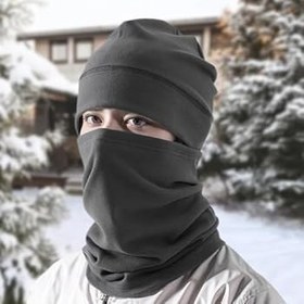 Resim Kışlık Yüz Maskesi - Nefes Alabilir Rüzgar Geçirmez Boyun Isıtıcı Boyunluk | Kış Yüz Koruyucusu,Balıkçılık Yürüyüş Bisiklet Tırmanma Motosiklet İçin 