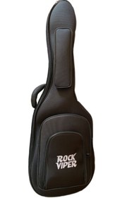 Resim Rock Viper Siyah Profesyonel Kalın Pedli Elektro Gitar Kılıfı 