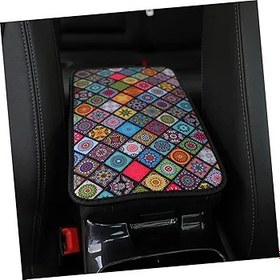 Resim ibasenice Araba Kol Dayama Kapağı Pedi Orta Konsol Pedi Orta Konsol Matı - Malzeme Kurulumu Kolay 