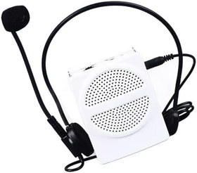Resim Öğretmen Tur Rehberi Toplantısı Için Kulaklık Mikrofonlu Pratik Taşınabilir Kablosuz Ses Amplifikatörü 