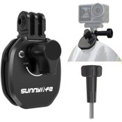 Resim DJI Action 5 Pro/for GoPro 13 12/Pocket 3 Kamera için Motosiklet Rüzgarlık Klipsi, Insta360 Ace Pro 2 X5 X4 Go 3S için Alüminyum Alaşım Montaj, Motosiklet Kamera Montajı, Macera Ekipmanı, Şık Tasarım, Dayanıklı Yapı, Ayarlanabilir Braket, Macera Arayanlar, Açık Hava Filmi, Kompakt Tasarım, Sağlam Yapı, Seyahat Vlogcuları 
