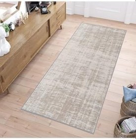 Resim Rovigo Dijital Baskı Yıkanabilir Kaymaz Taban Salon Halısı Rvg1787, Bej, 160 x 120 