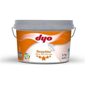 Resim Mey İthalat Beşyıldız Silikonlu İç Dış Astar 3,5 Kg Beyaz 