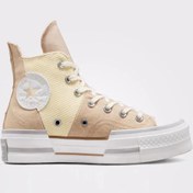 Resim Converse Chuck 70 Plus Summer Utility Kadın Krem Sneaker 