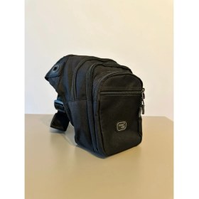 Resim Ogdo - Çok Gözlü Su Geçirmez Bel Bacak Omuz Motosiklet Kurye Çantası - 4962 