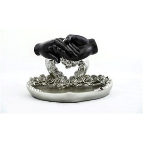 Resim Özel Tasarım Kalpli Polyester Sunum Tepsisi - 9023819260190do Çok Renkli 