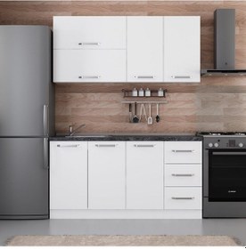 Resim Minar 160 Cm Mutfak Dolabı Beyaz 160-b2 