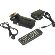 Resim Ncp Tüplü Tv Uyumlu Scart Girişli Mini Uydu Alıcısı 