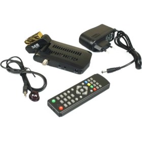 Resim Ncp Tüplü Tv Uyumlu Scart Girişli Mini Uydu Alıcısı 