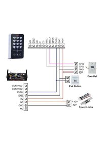 Resim Onloi / Şifreli & Kartlı Keypad Okuyucu | OBG0331 