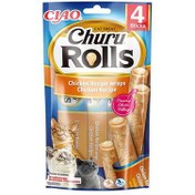 Resim Inaba Ciao Churu Rolls Sticks Tavuk Sargılı Kedi Ödül Maması 4 x 10 Gr 